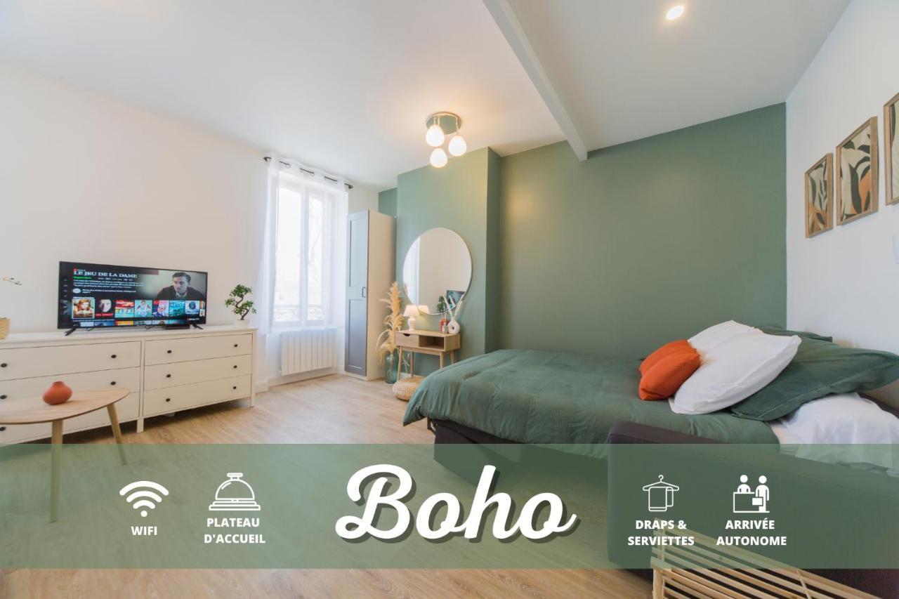Best Keys - Boho Centre Ville Sens - Wifi Kültér fotó